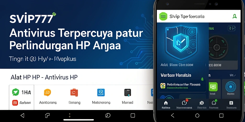 Tampilan antarmuka aplikasi SVIP777 yang sederhana dan fungsional.