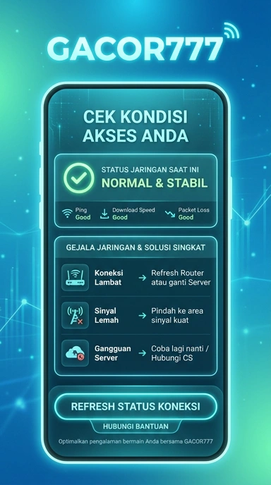 Tampilan link alternatif gacor777